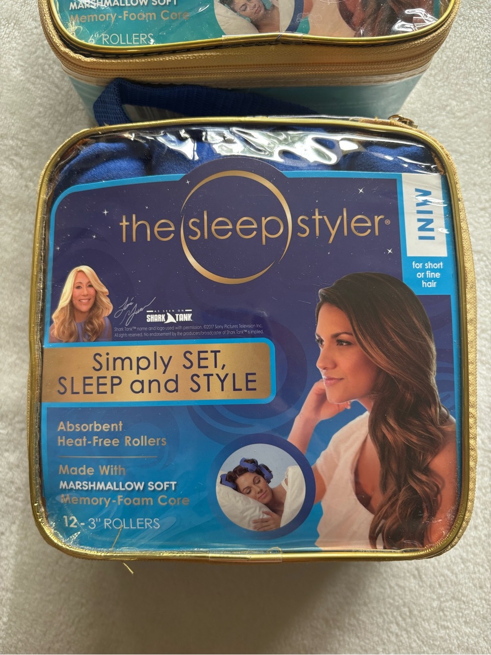 The Sleep Styler Soft Rollers Set | 12 Mini 3 in + 8 Large 6 in Heatless Curlers - Picture 4 of 8